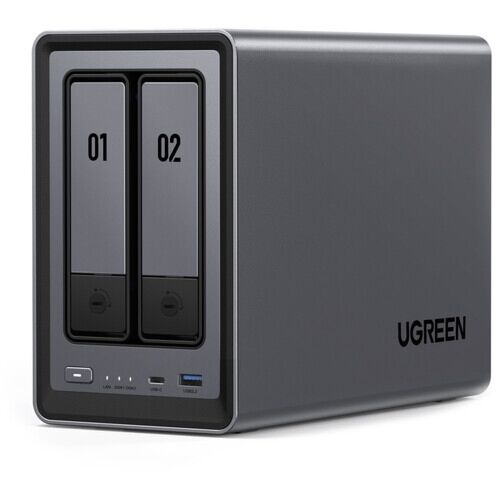 שרת אחסון NAS UGREEN NASync DXP2800 2-Bay NAS Enclosure - 25369