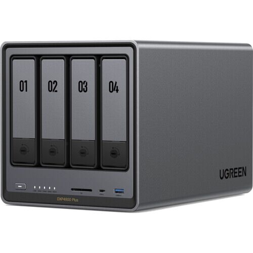 שרת אחסון NAS UGREEN NASync DXP4800 Plus 4-Bay NAS Enclosure - 35261