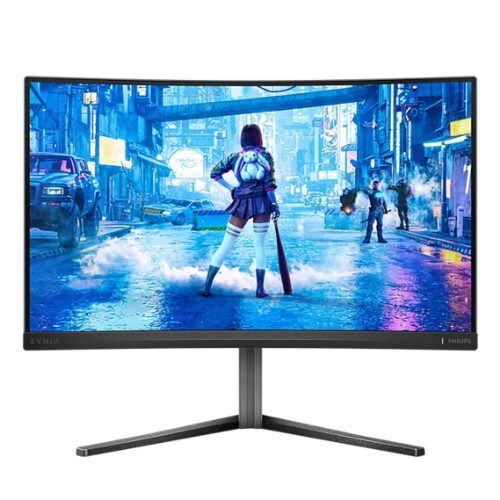 PHILIPS Evnia 27" FHD 280Hz Curved Fast VA Gaming Monitor