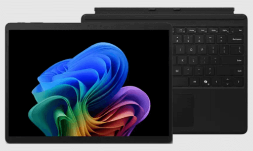 Microsoft Surface Pro 11+Copilot, 13 inch Touch Screen, Snapdragon X Plus, 16GB, 512GB, Black, Windows 11 Home + Keyboard Bundle - EP2-23860