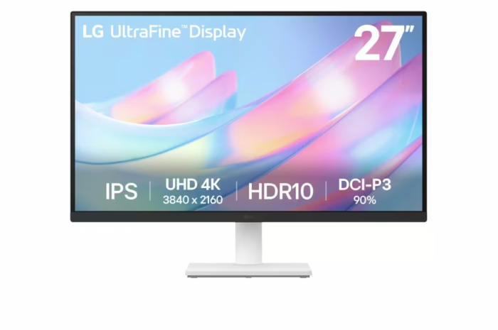 מסך מחשב LG 27'' 4K UHD Monitor with HDR 10 27US500-W
