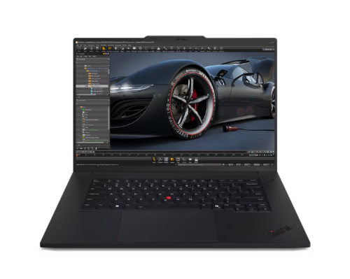 מחשב נייד לנובו Lenovo ThinkPad P1 Gen 7 16", Ultra 7 155H, 32GB ,1TB SSD, NVIDIA RTX A2000 8GB GDDR6, Win 11 Pro