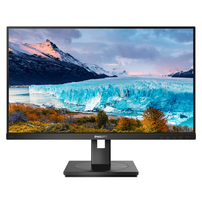 מסך מחשב PHILIPS 24" FHD IPS Business Monitor with USB-C Docking Station - 243S1