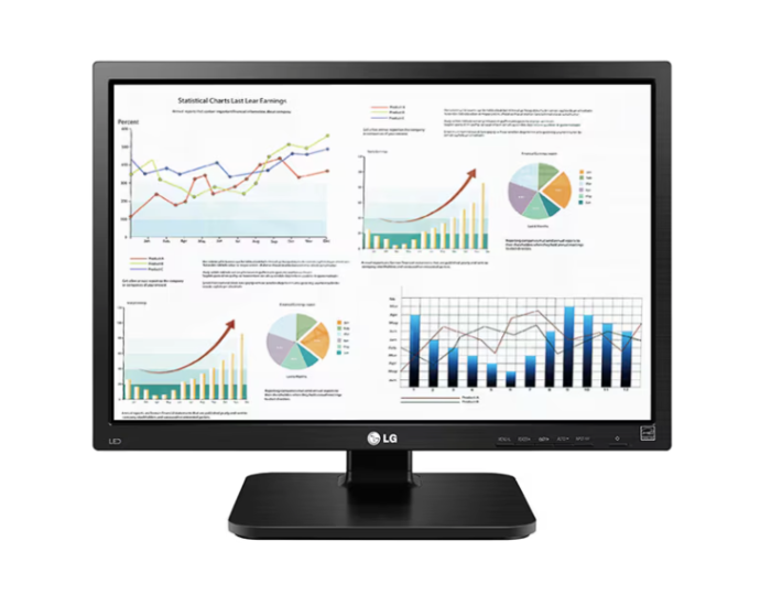 מסך מחשב LG 24" FHD IPS Monitor - 24BK55WY-B