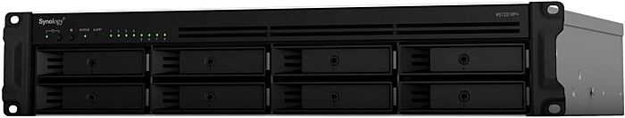 מערכת אחסון רשת ארונית עם שמונה מפרצים Synology RackStation RS1221RP+ 8-Bay NAS - 35300-000-72
