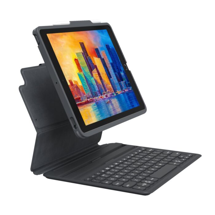 כיסוי ומקלדת ZAGG לאייפד אייר 10.9 ו 11 ZAGG Pro Keys for iPad 10.9" (Gen 10), iPad 11" (A16)