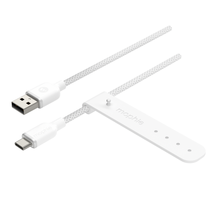 כבל טעינה Mophie USB-A to USB-C Cable 1m (White) - 575271
