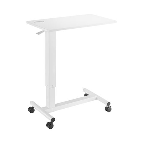 שולחן צד מתכוונן LUMI Gas Spring Side Table (White) - 90902-806-59