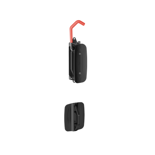 מתקן אחסון לאופניים LUMI On-Wall Bike Rack (Matte Black & Red) - 90902-806-43