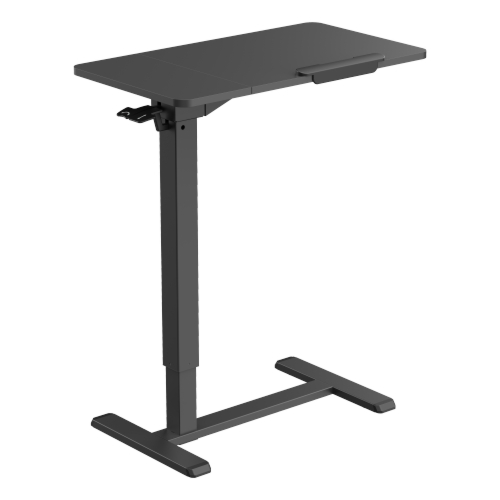 שולחן צד מתכוונן LUMI Mobile Height Adjustable Side Table with Tiltable Tabletop (Matte Black) - 90902-807-89