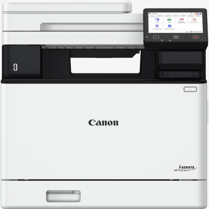 מדפסת לייזר צבעונית משולבת Canon i-SENSYS MF754Cdw II Multi-Function Colour Laser Printer