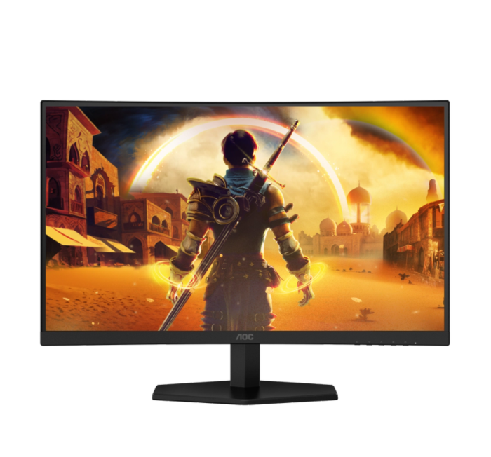מסך מחשב AOC 27" Curved FHD 180Hz Fast VA Gaming Monitor - C27G42E