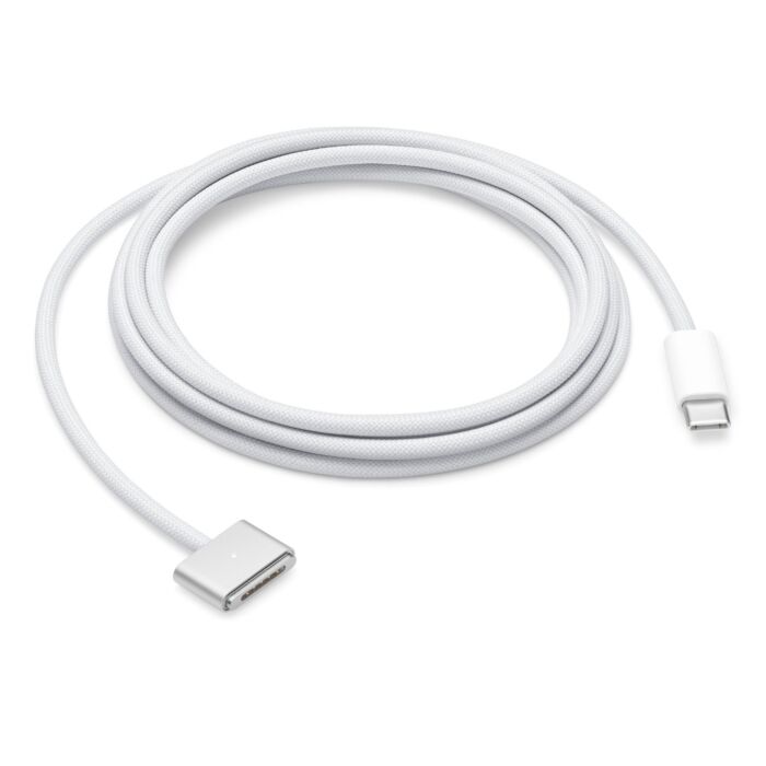 כבל מתאם Apple USB-C to MagSafe 3 Cable - Silver (2m) MW613ZM/A