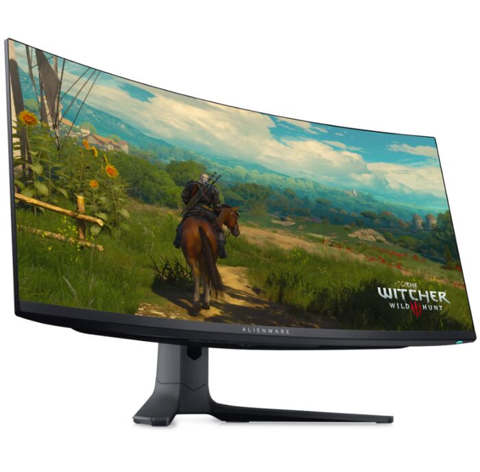 מסך מחשב גיימינג קעור Dell ALIENWARE 34” Curved QD-OLED Gaming Monitor - AW3423DWF