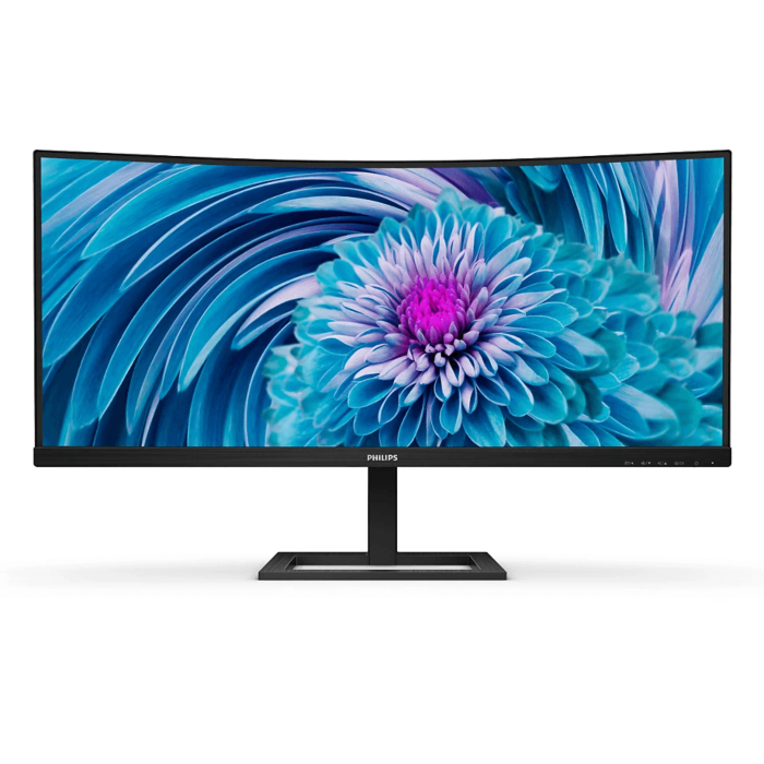 מסך מחשב PHILIPS 34" WQHD VA Curved UltraWide USB-C Monitor - 346E2CUAE