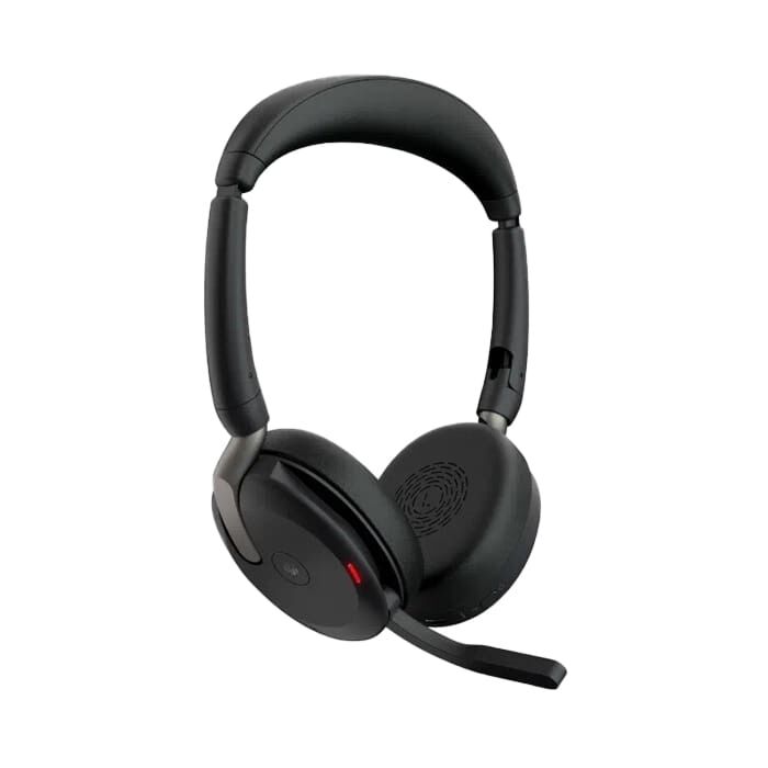 אוזניות אלחוטיות Jabra Evolve2 65 Flex Link380c MS Stereo 26699-999-899