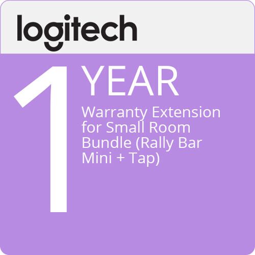 הרחבת אחריות Logitech One Year Extended Warranty for Rally Bar Mini + TAP IP - 99400-014-40