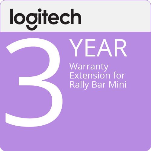 הרחבת אחריות Logitech Three Year Extended Warranty for Rally Bar Mini - 99400-016-90