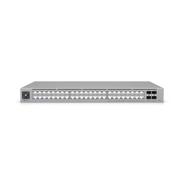 מתג רשת מנוהל Ubiquiti UniFi Pro Max 48, 48-Port Multi-Gig Layer 3 Managed Switch - USW-Pro-Max-48