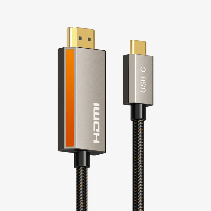 כבל וידאו Cabletime USB-C to HDMI Cable, 8K@60Hz, 4K@144Hz (Black)