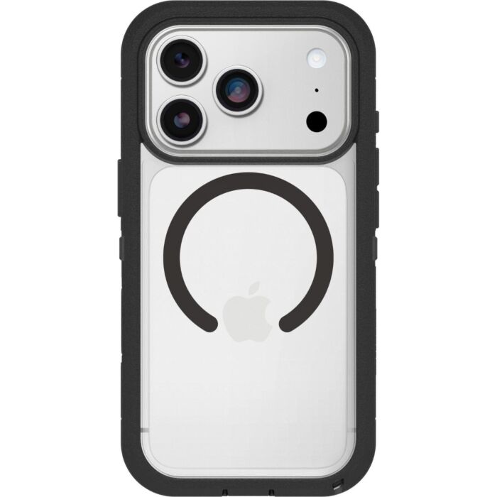 כיסוי לאייפון OtterBox Defender XT Case for iPhone 18 Pro - Clear/Black - 576221