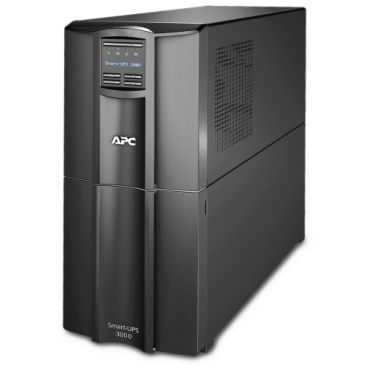 אל פסק APC Smart-UPS, Line Interactive, 3kVA, Tower, 230V, 8x IEC C13+2x IEC C19 outlets, SmartConnect Port+SmartSlot, AVR, LCD - SMT3000IC
