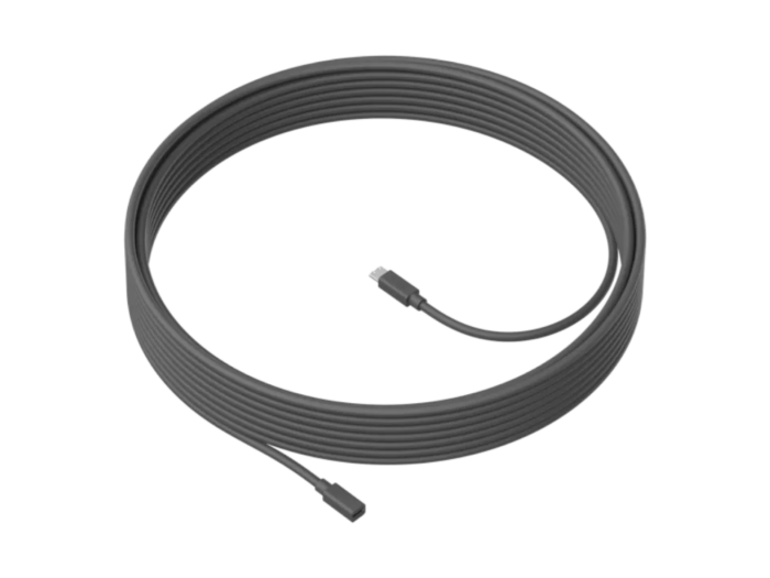 כבל הארכה למיקרופון Logitech MeetUp Mic Extension Cable (10m) - 95000-000-50