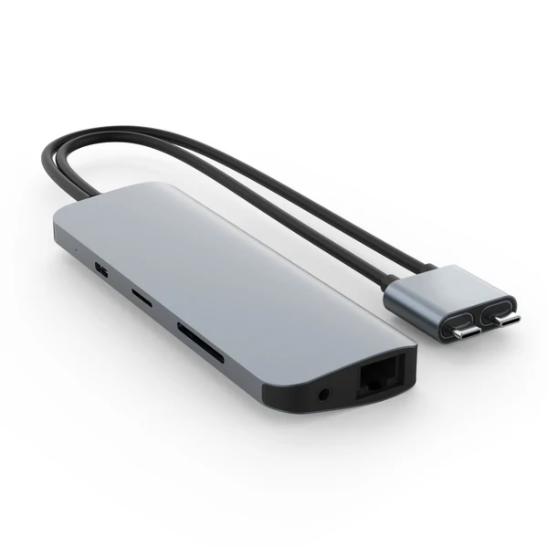 מפצל HyperDrive VIPER 10-in-2 Hub for MacBook Pro/Air and USB-C device Gray
