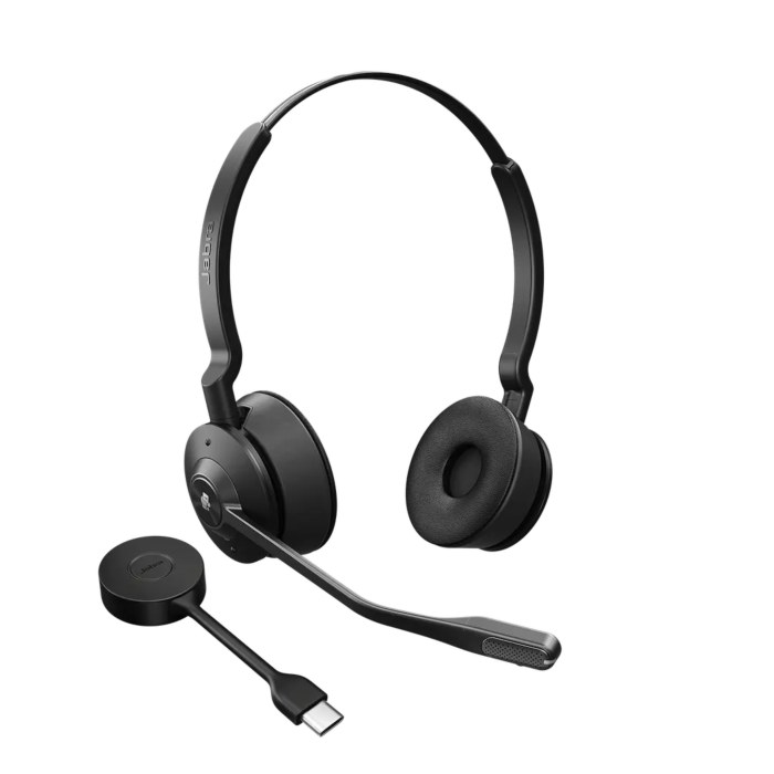 אוזניות אלחוטיות Jabra Engage 55 MS Stereo USB-C, EMEA/APAC 9559-470-111