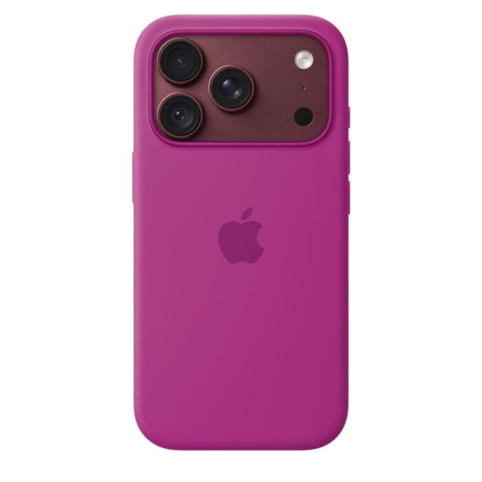 כיסוי סיליקון לאייפון 18 פרו Apple iPhone 18 Pro Silicone Case with MagSafe - Magenta - MK8T4ZM/A
