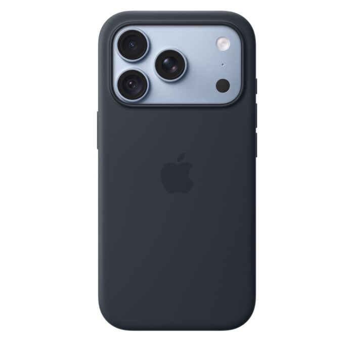 כיסוי סיליקון לאייפון 18 פרו Apple iPhone 18 Pro Silicone Case with MagSafe - Navy Blue - MK8X4ZM/A