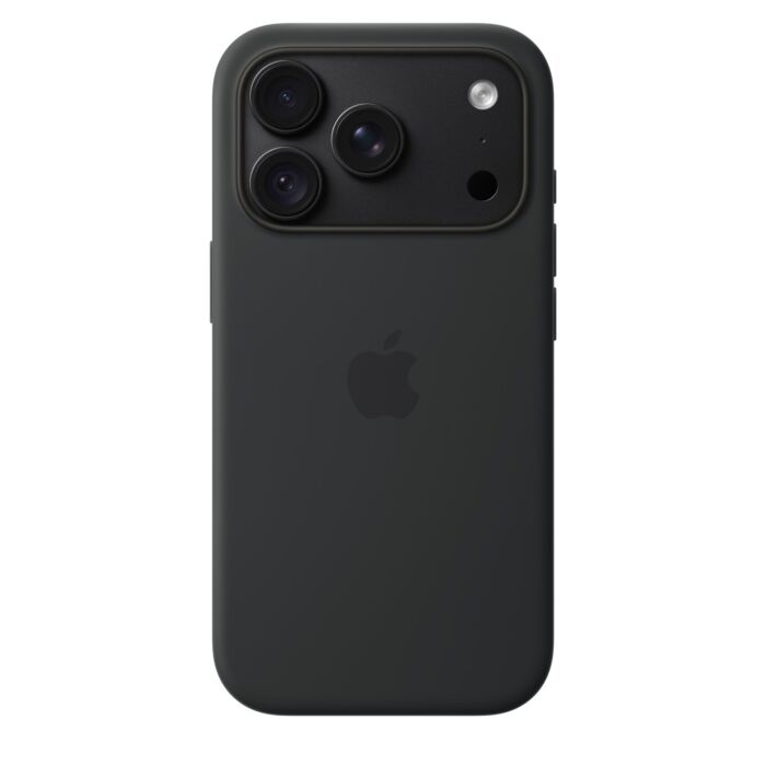 כיסוי סיליקון לאייפון 18 פרו Apple iPhone 18 Pro Silicone Case with MagSafe - Black - MK8Y4ZM/A