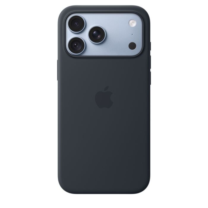 כיסוי סיליקון לאייפון 18 פרו מקס Apple iPhone 18 Pro Max Silicone Case with MagSafe - Navy Blue - MK944ZM/A
