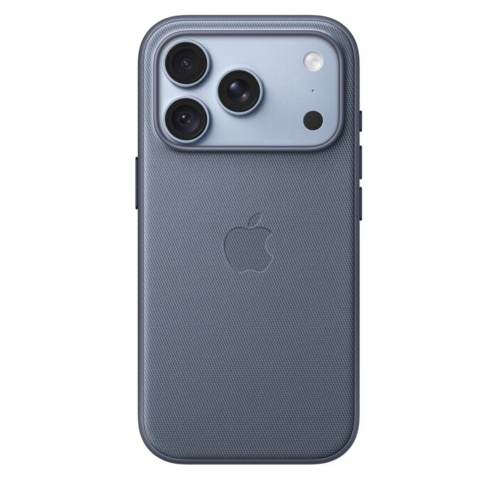 כיסוי ארוג לאייפון 18 פרו Apple iPhone 18 Pro TechWoven Case with MagSafe - Chambray Blue - MKD54ZM/A