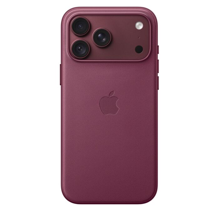 כיסוי ארוג לאייפון 18 פרו מקס Apple iPhone 18 Pro Max TechWoven Case with MagSafe - Mulberry - MKDN4ZM/A