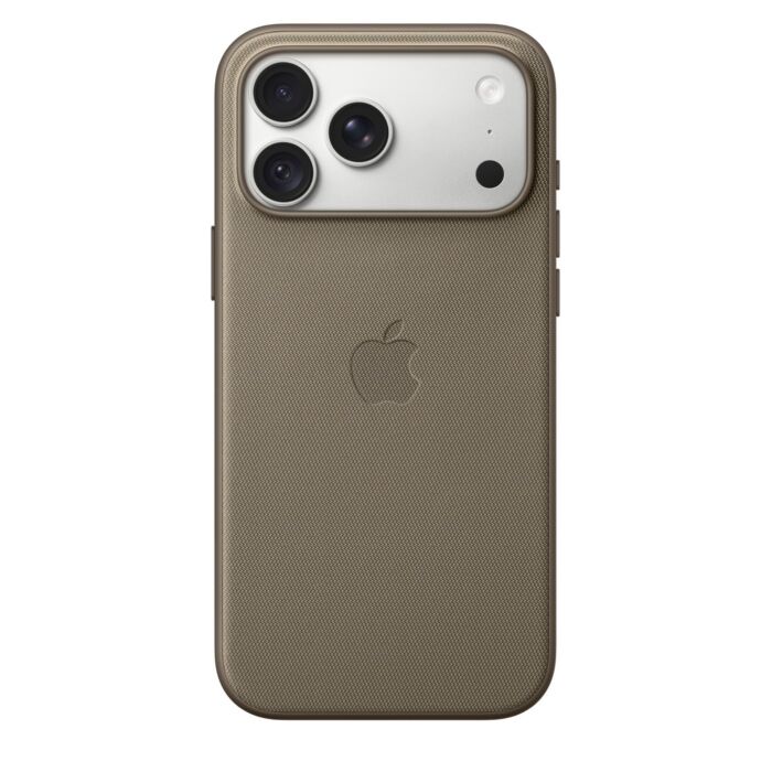 כיסוי ארוג לאייפון 18 פרו מקס Apple iPhone 18 Pro Max TechWoven Case with MagSafe - Taupe - MKDQ4ZM/A
