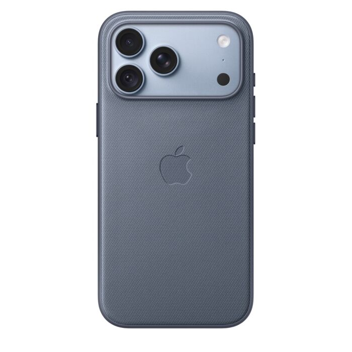 כיסוי ארוג לאייפון 18 פרו מקס Apple iPhone 18 Pro Max TechWoven Case with MagSafe - Chambray Blue - MKDR4ZM/A