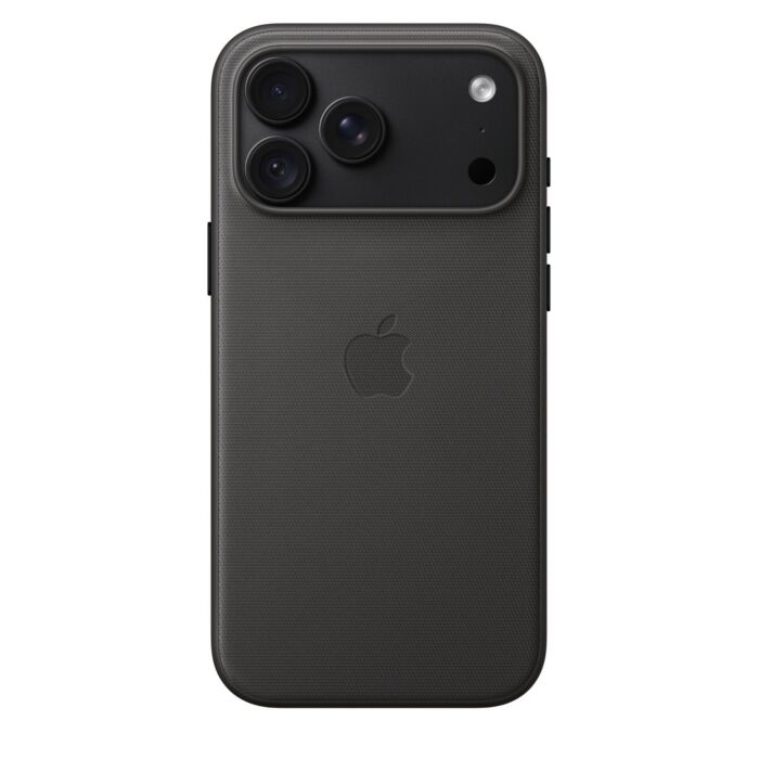 כיסוי ארוג לאייפון 18 פרו מקס Apple iPhone 18 Pro Max TechWoven Case with MagSafe - Black - MKDT4ZM/A
