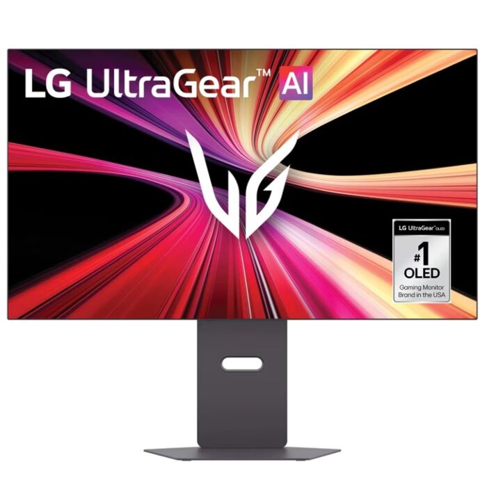 מסך מחשב גיימינג LG 32" UltraGear OLED Dual Mode 4K UHD 240Hz or FHD 480Hz 0.03ms G-Sync Compatible Gaming Monitor with USB Type-C - 32GX870B-B