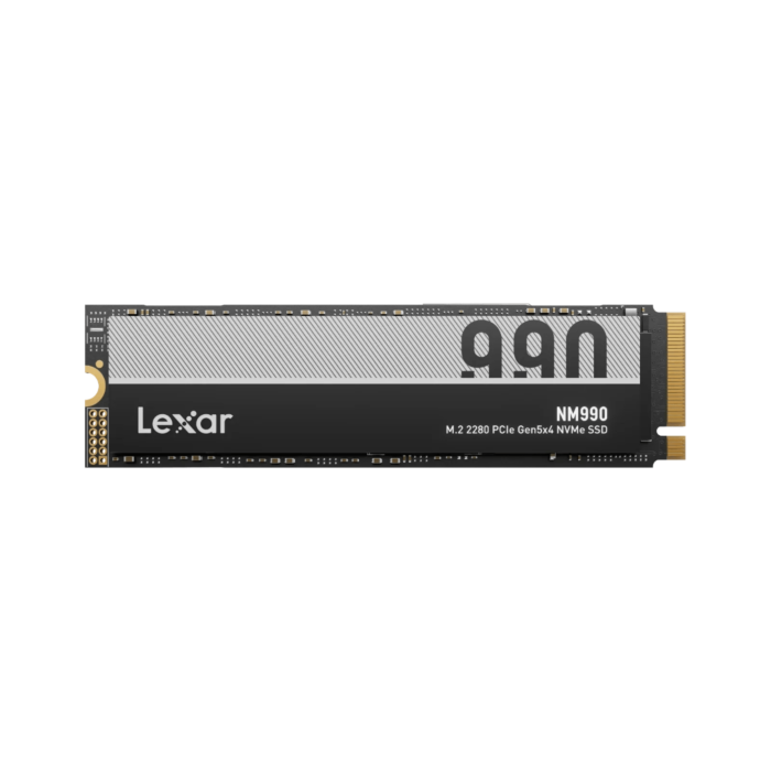 כונן פנימי Lexar NM990 M.2 2280 PCIe 5.0 NVMe SSD 4TB - LNM990X004T-RNNNG