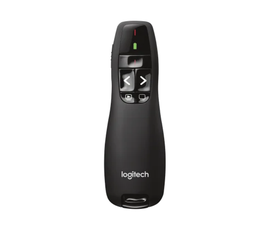 שלט למצגות לוג'יטק Logitech R400 Wireless Presenter Remote Control (Black) - 910-001356