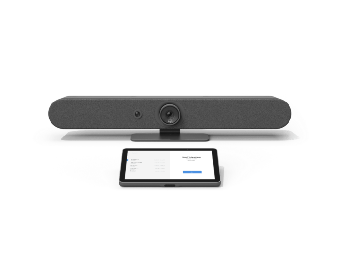 מערכת וידאו קונפרנס Logitech Rally Bar Mini + Tap IP Room Solution (Graphite) - 99100-038-80
