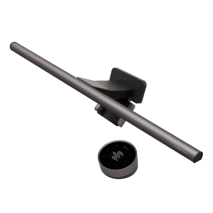 בר תאורה למסך BenQ ScreenBar Halo 2 Monitor Light - Dark Grey