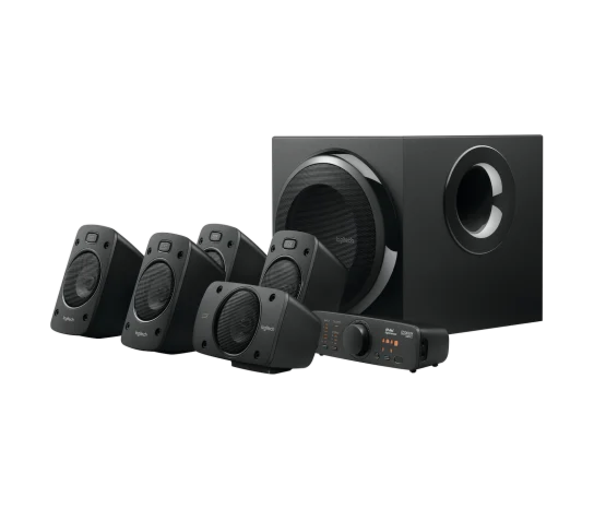 מערכת רמקולים לוג'יטק Logitech Z906 5.1 Surround Sound Speaker System (Black) - 980-000468