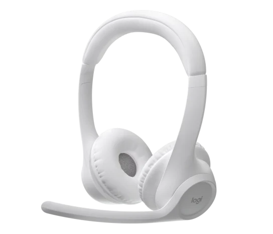 אוזניות אלחוטיות לוג'יטק Logitech Zone 300 Wireless Bluetooth Headset (Off-White) - 981-001417