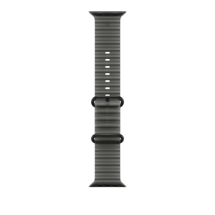 רצועות לשעונים Apple 49mm Translucent Black Ocean Band - Black Titanium Finish - MKAY4ZM/A