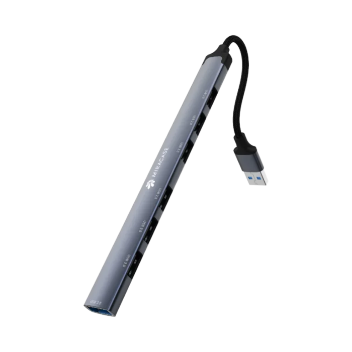 רכזת חיבורים Miracase MHUB550 7-in-1 USB-A Hub