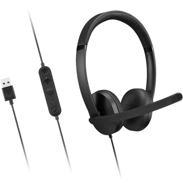 Lenovo USB-A Wired Stereo Headset Gen 2