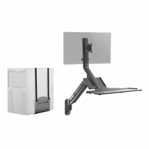 LUMI Single Screen Premium Gas Spring Computer Wall Mount
