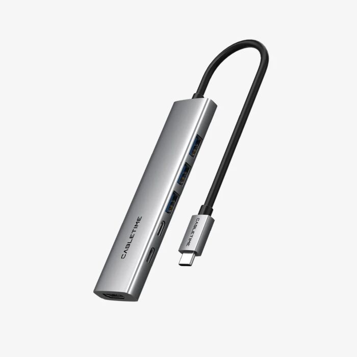 Cabletime ECO 6-in-1 USB-C Hub